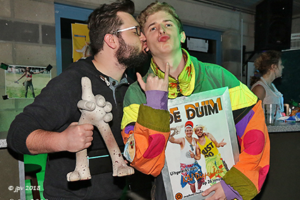 KAJ wint wisseltrofee De Duim