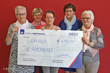 Royerheikes steunen Samana Rooierheide