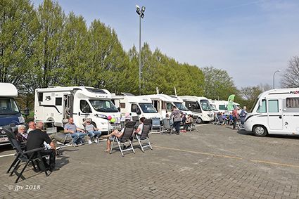 Mobilhomeparking op het Demerstrand officieel geopend