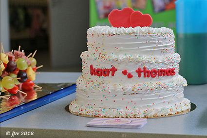 Kaat en Thomas bezegelen hun vriendschap