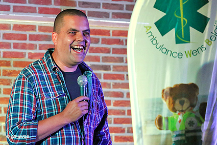 Lachen voor het goede doel