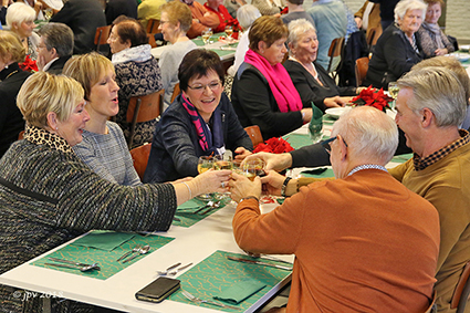 Verenigingen van ´t Crijt vieren Kerst