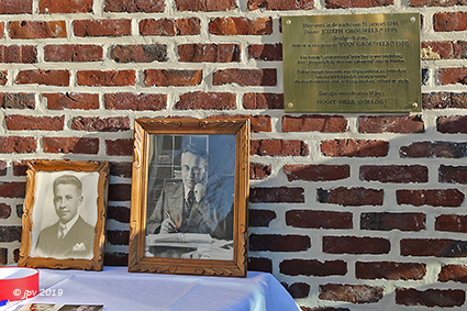 Herdenking 75 jaar collaboratiemoord op Dr Jozeph Grouwels en zoon Yvan