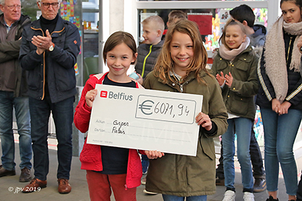 Paleis steunt vzw ORPER Diepenbeek