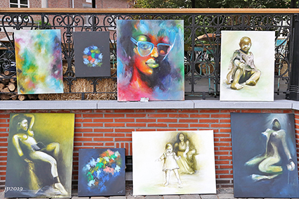 Kunst bij Kioskkafee