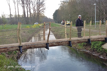 Boombrug over Demer is een feit