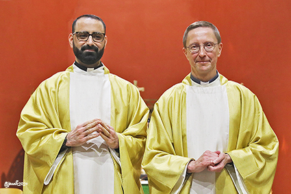 Pastorale Eenheid H. Paulus Diepenbeek heet priester Elian welkom.