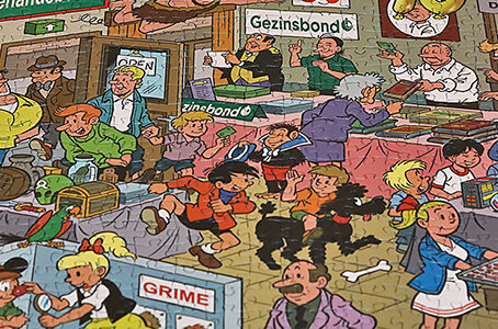 Puzzelen met Jommeke